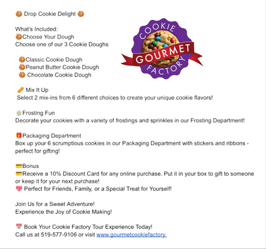 Cookie Factory Tour Experience