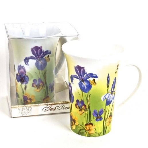 Tall Porcelain Mug in Gift Box
