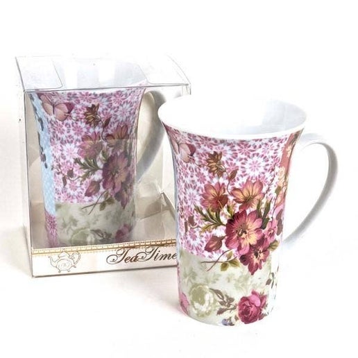 Tall Porcelain Mug in Gift Box