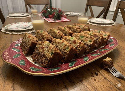 Two Tone Christmas Cake